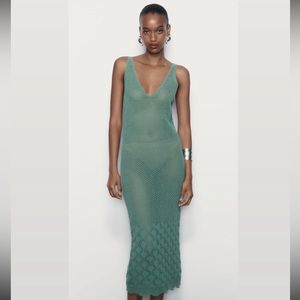 Strappy Chenille Dress / beach cover up